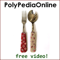 cutlery polymer clay tutorial millefiori