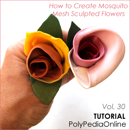 polymer clay tutorials mosquito technique