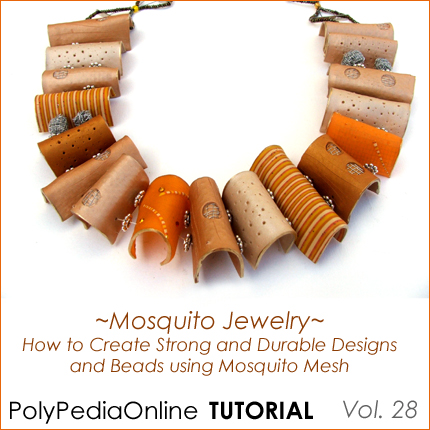 mosquito technique jewelry polymer clay tutorials