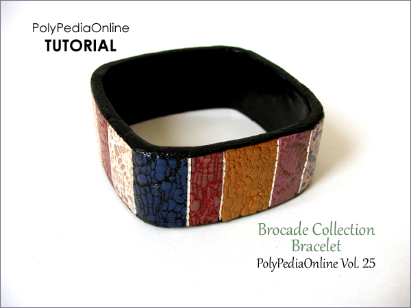 polypediaonline tutorial polymer clay brocade