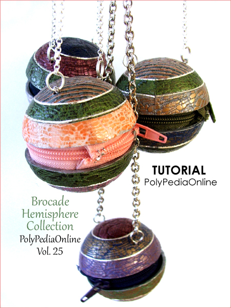 polypediaonline tutorial polymer clay brocade