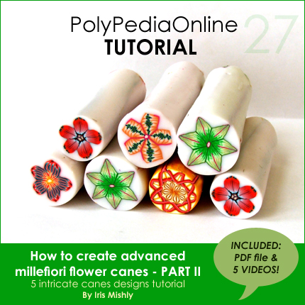 polymer clay tutorials flower canes polypediaonline