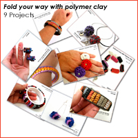 polymer clay tutorials folding techniques